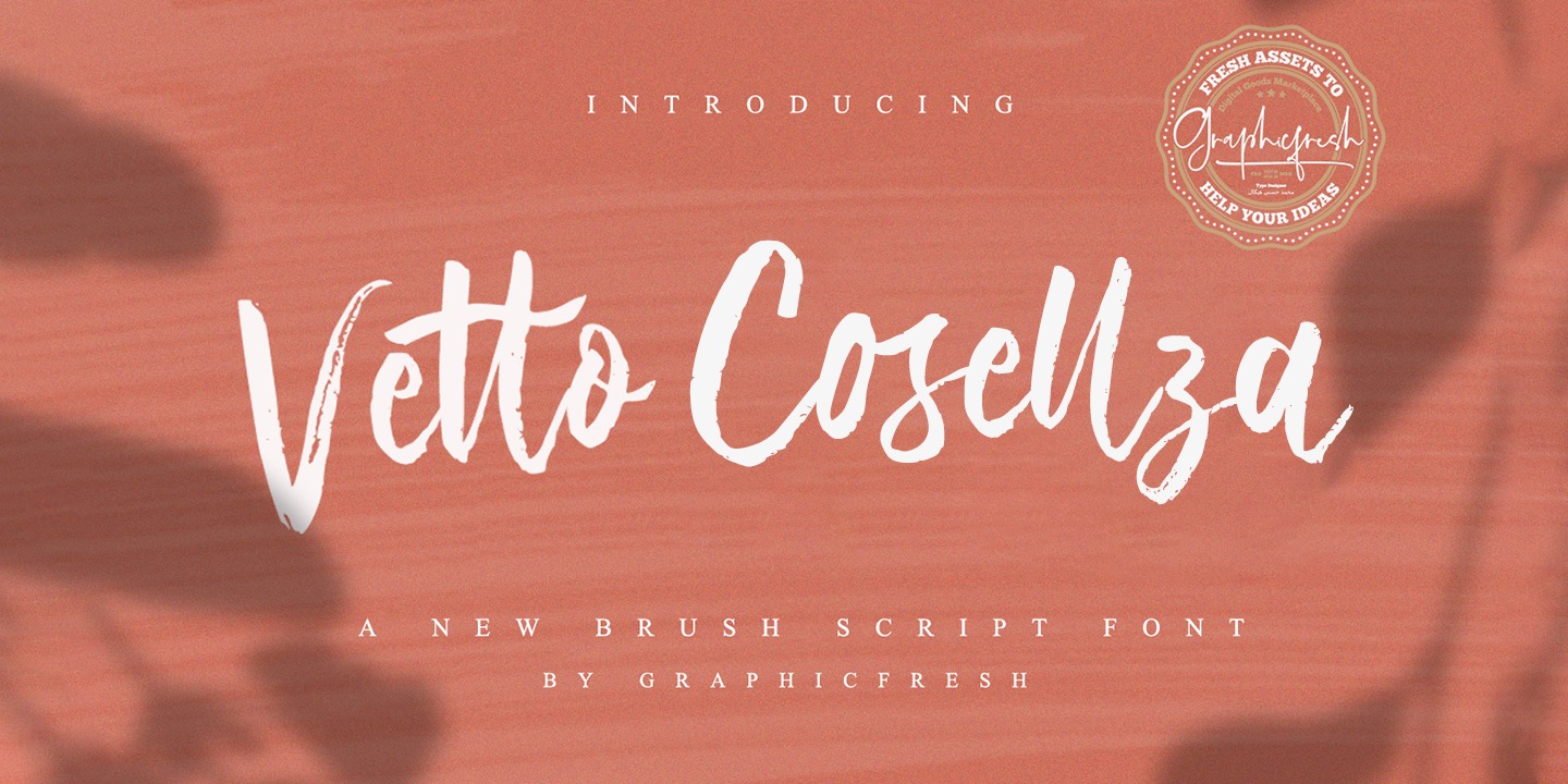 Vetto Cosellza Font